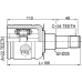 inner cv joint right 22x35x34