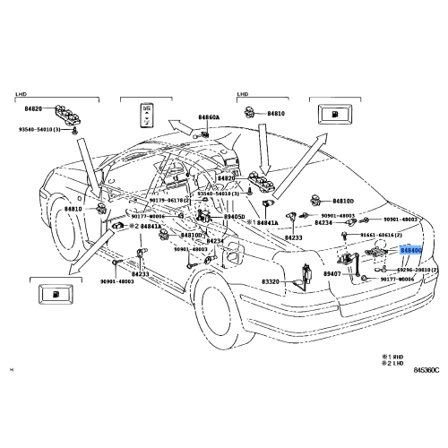 SWITCH ASSY BACK