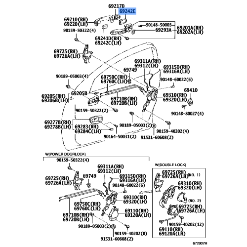 Pad Fr Door Out Side