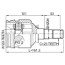 inner cv joint 23x34x23