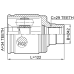inner cv joint right 34x43x29