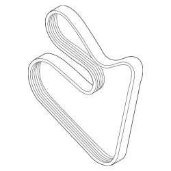 CONTINENTAL 11287631817 Belt - BMW 650i 760Li X5 550i 645Ci 745i 745Li