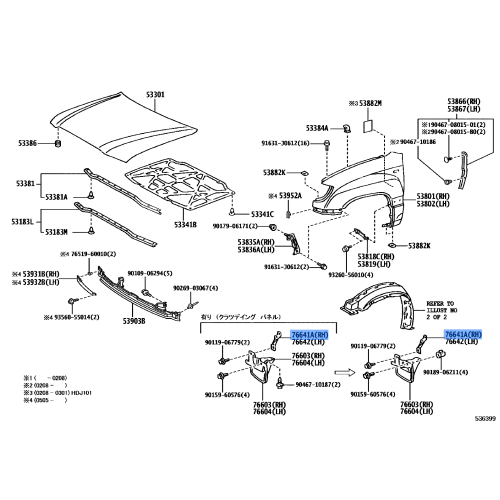 Bracket(L),F. Bumper