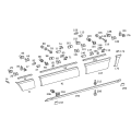 MERCEDES-BENZ 1269885078 Genuine Clamp