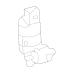 GENERAL MOTORS 84801575 Windshield Washer Pump