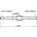 axle half shaft right 21x689x22