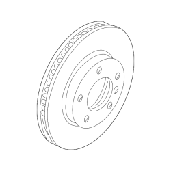 BMW Disc Brake Rotor - Zimmermann Z Coat 34116864047
