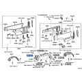 Toyota Bracket, Rear Wheel Opening, No. 1 RH