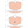 Pad Sub Set,Rr Calip