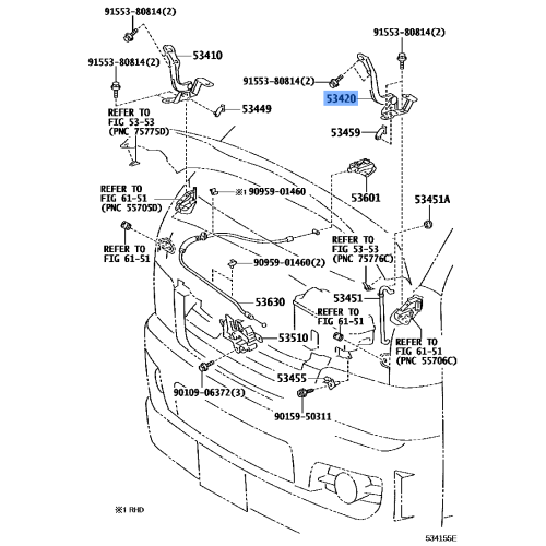Hinge Assy Door Lh