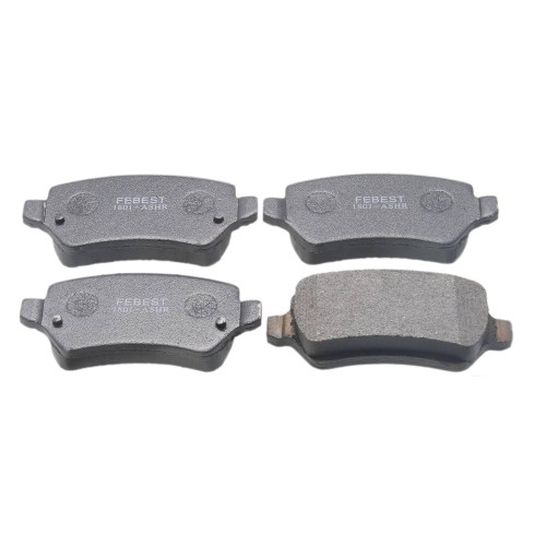 pad kit, disc brake, rear - kit (including bolts, with anti-rattle spring)