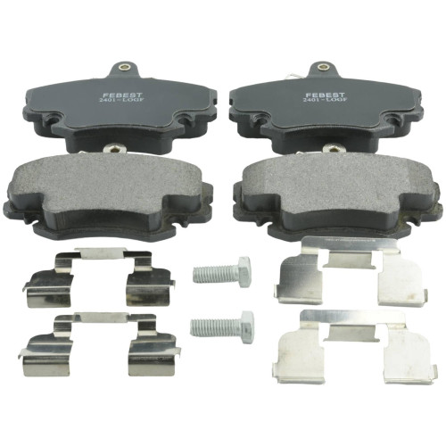 pad kit, disc brake, front - kit (including bolts, with anti squeal shim)