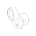 Belt Tensioner For Mercedes-Benz M274