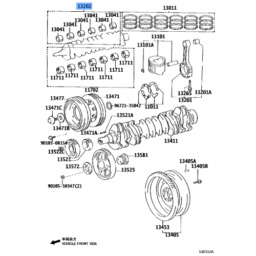 Con Rod Bearing 0.25