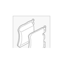 BMW 34116889570 Brake Pad Set Front