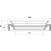drive shaft oil seal 34x65.2x14x24
