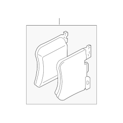 Repair Kit, Brake Pads Asbestos-Free