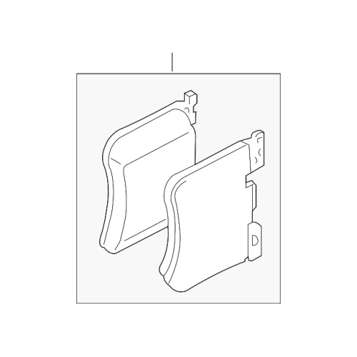 Repair Kit, Brake Pads Asbestos-Free