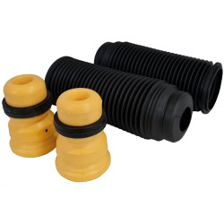 Boot with jounce bumper front shock absorber kit