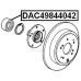 rear wheel bearing 49x84x40x42