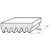 Poly-v belt 6 ribs