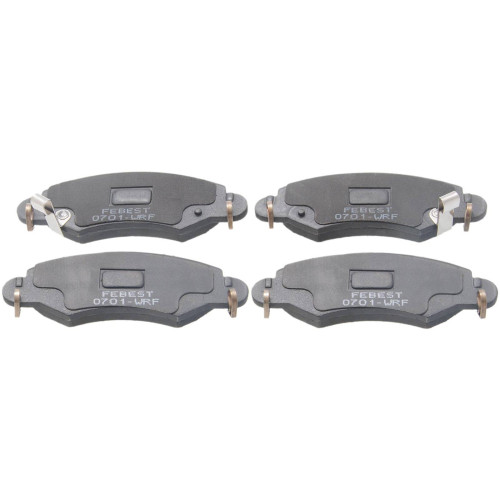 pad kit, disc brake, front (with anti squeal shim)