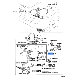 Toyota Genuine HID Headlamp Bulb D2S - 90981-20010
