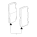 GENERAL MOTORS 84732488 Front Disc Brake Pad Set