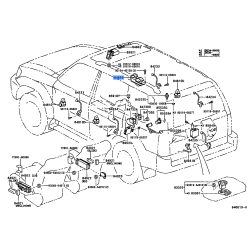 LHD Electric Master Window Switch for Toyota Land Cruiser 120 (2002-2010)