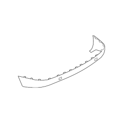 Lower Valance Cover Textured Rear for BMW X3 F25 2011-2014 (Without Park Distance Control)