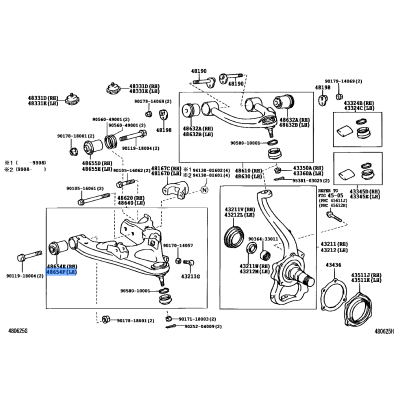 BUSH SUSPENSION ARM