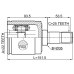 inner cv joint right 22x35x25