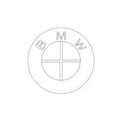 BMW X5 E70 Rear Trunk Lid Chrome Badge Emblem 51147157696