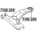 Rear bushing, front control arm