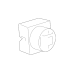 NEW OEM GM 08-14 Silverado Tahoe Four Wheel Drive Transfer Case Selector Switch 25878425