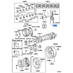 Connecting Rod Sub Assy  1Hz