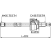 shaft assembly, outer cv joint 30x526x36