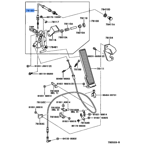 Cable Assy Accelator