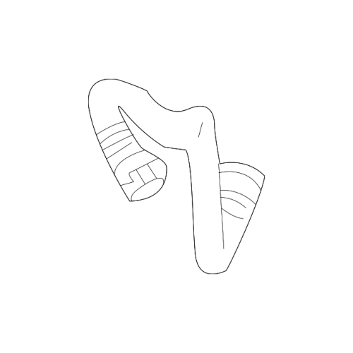 Radiator Hose Bmw X5, E53, M54