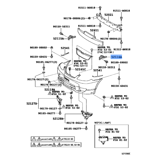 Bracket(L),F. Bumper
