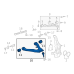 GENERAL MOTORS 85662941 Lower Control Arm