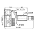 outer cv joint 27x65x30