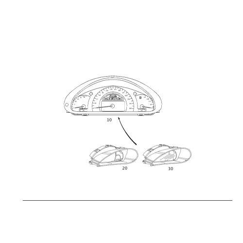 Instrument Cluster Speedometer