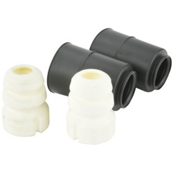 Boot with jounce bumper front shock absorber kit