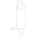 Windshield Washer Pump 67637217792 for BMW AUDI Mini Mercedes-Benz