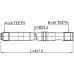 axle half shaft left 24x427x25