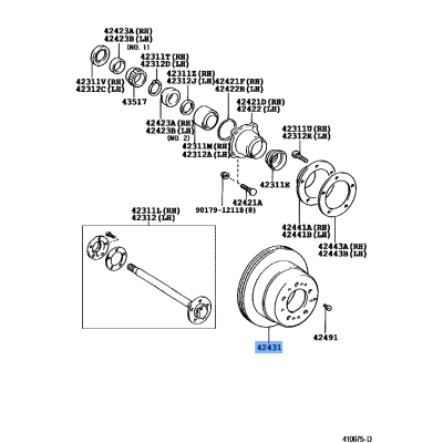 60221 Brake Disc Rr