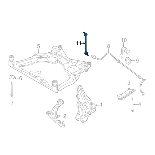 Rod Assy Connecting Stabi