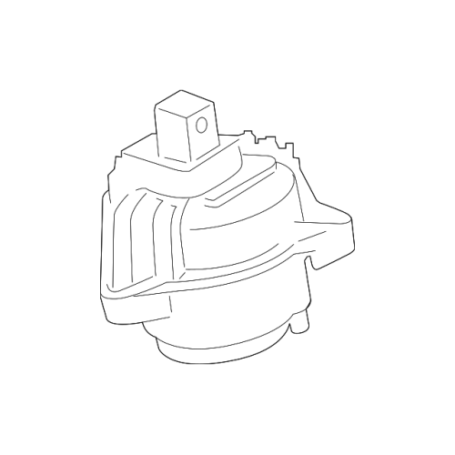 CORTECO Engine Mount 22116777371 BMW 535d (F10) N57 3.0L