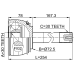 outer cv joint 30x72.5x30